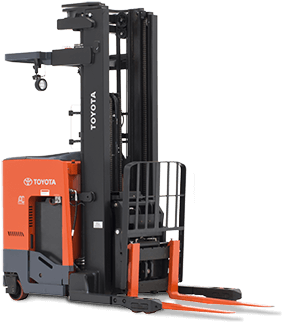 Reach Trucks - Forklift Reach Truck Toyota (350x371), Png Download