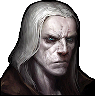 D3 Necromancer Male - Diablo 3 Necromancer Portrait (389x392), Png Download