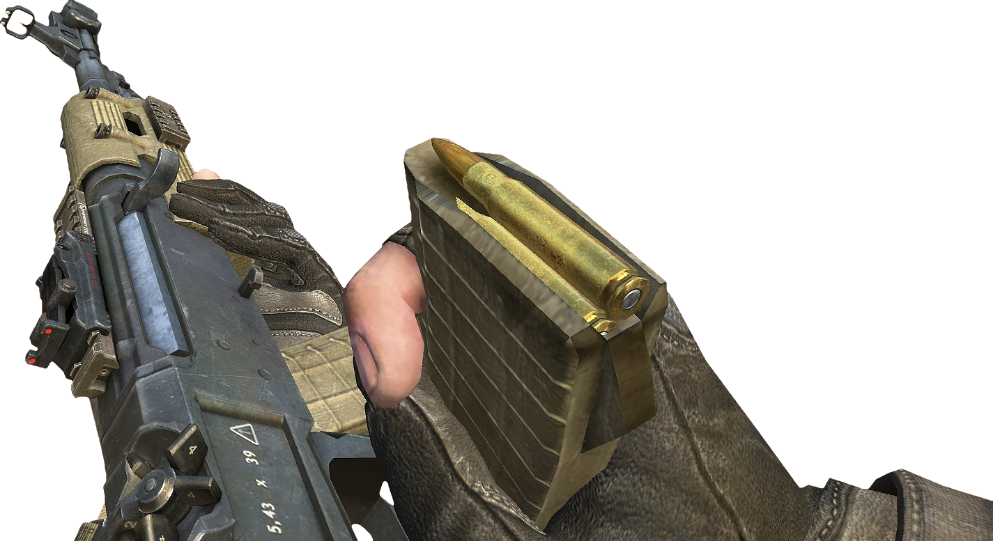 Bo2 An 94 Reload Png (1425x777), Png Download