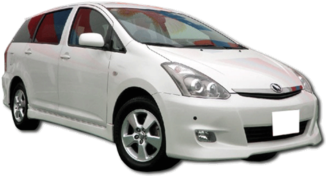 Toyota Wish 2006 Aero Sport - Toyota Wish 2006 Aerosport (505x321), Png Download