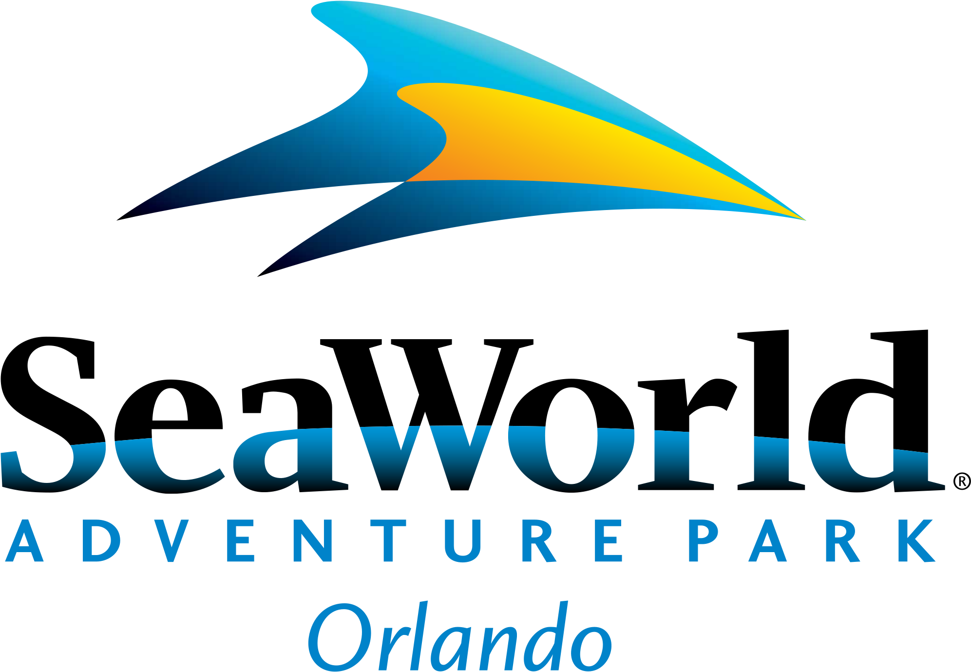 Universal Studios Attractions - Seaworld Adventure Parks Logo (2000x1422), Png Download