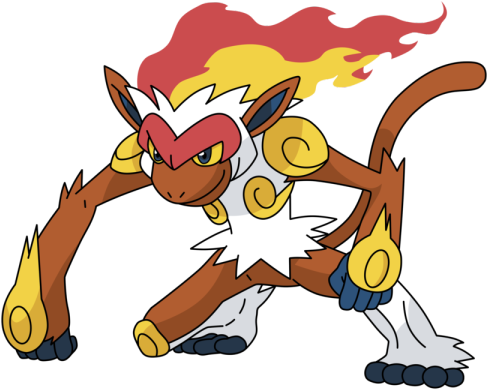 We Might Already Have A Fighting/fire Type Starter - Imágenes De Pokemon Tipo Fuego (540x402), Png Download