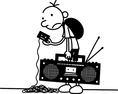 Greg Heffley Wimpy Kid Series, School Holidays, Humor - Greg From Diary Of A Wimpy Kid Old School (404x323), Png Download