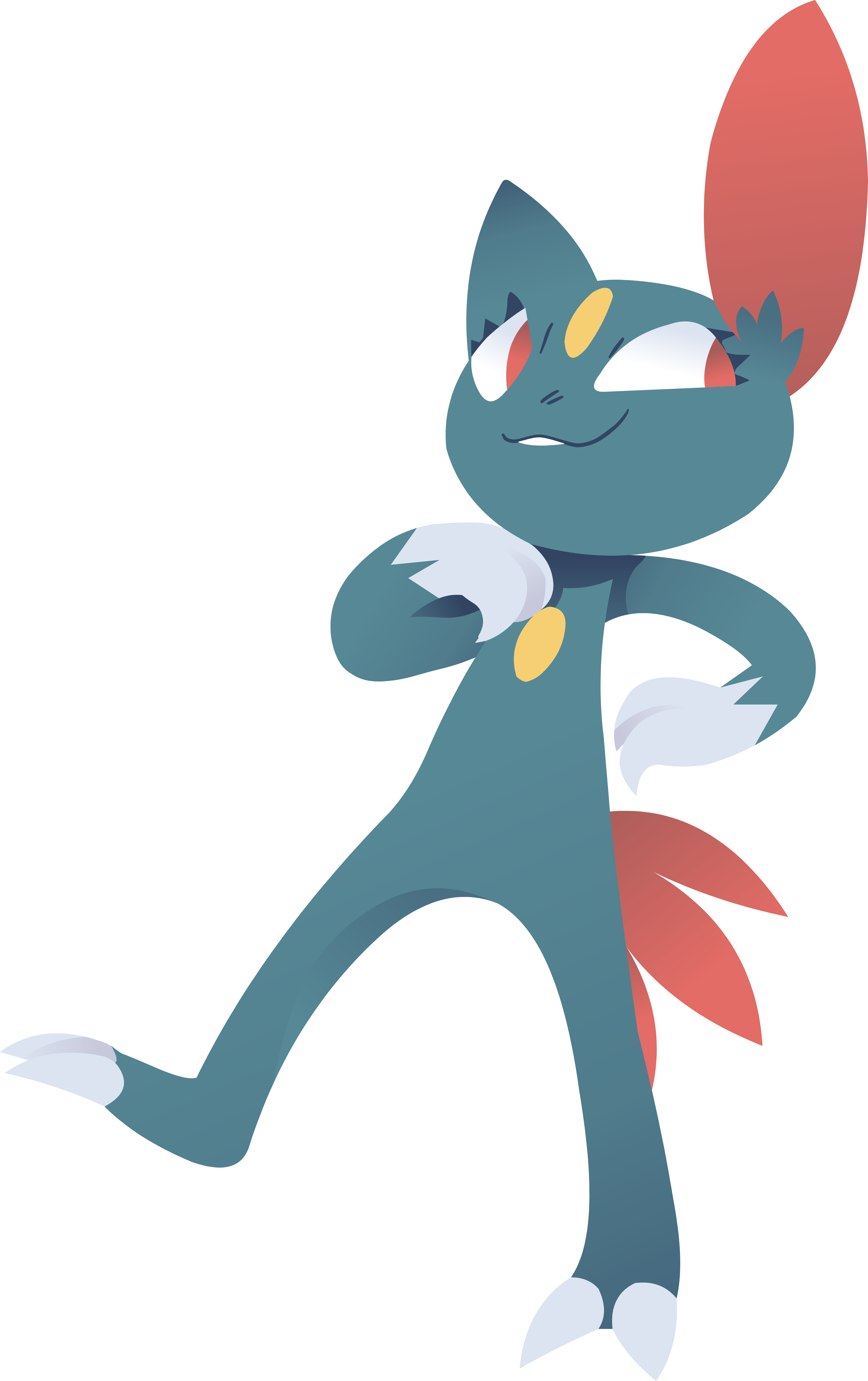 Sneasel - Evolution (5030x8000), Png Download