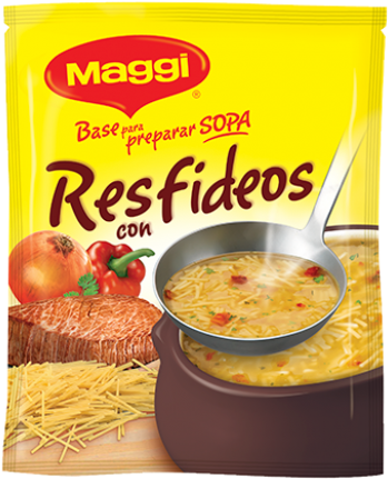 Maggi Sopa De Res Con Fideos 60g - Maggi (370x449), Png Download