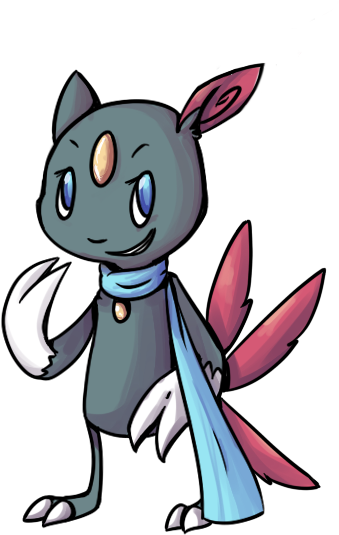 Sneasel 'sona - Cartoon (428x576), Png Download