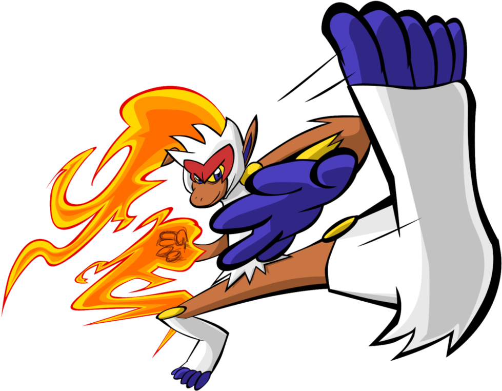 Infernape By Ziggyfin-d55mp17 - Pokemon Infernape Feet (999x799), Png Download