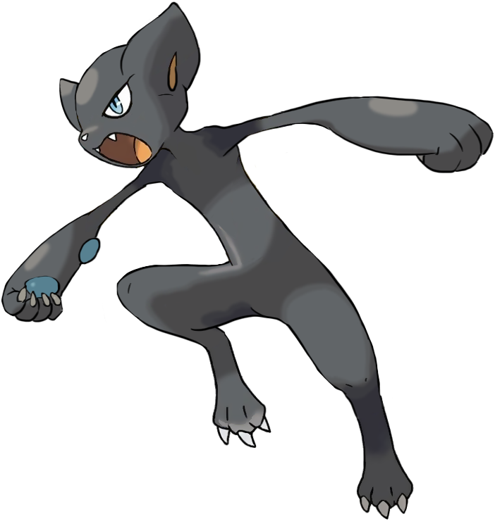Has Anyone Else Noticed That Zeraora Is Just Sneasel - Black Zeraora (805x739), Png Download