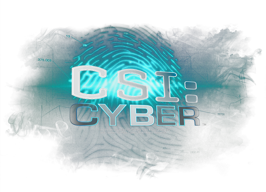 Cyber Thumb Print Men's Ringer T-shirt - Graphic Design (850x613), Png Download