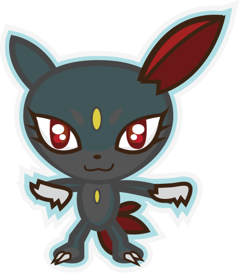Sneasel - Cartoon (491x560), Png Download