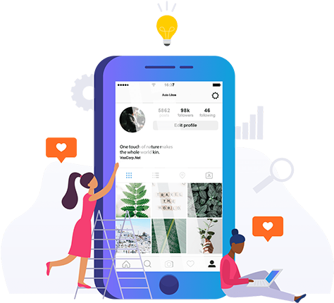 Buy Automatic Instagram Likes - Mobile Phone (535x535), Png Download