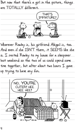 Wimpyk#book8-4 - Diary Of A Wimpy Kid Hard Luck (340x510), Png Download