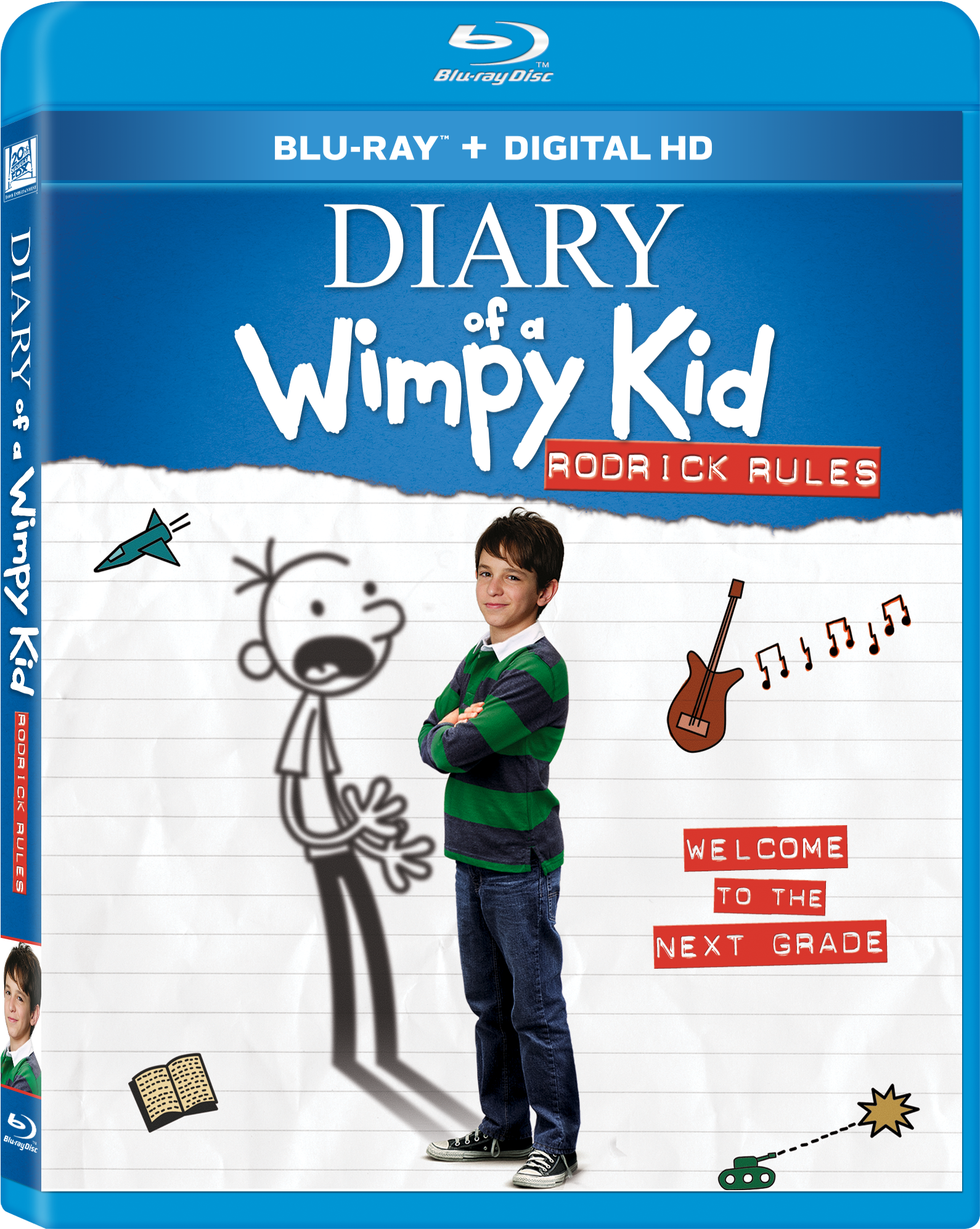Blu-ray - Diary Of A Wimpy Kid (1800x2400), Png Download