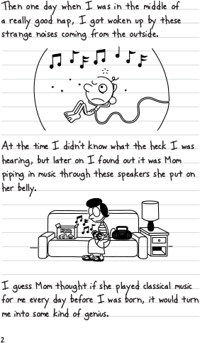 Diary Of A Wimpy Kid - Pages Diary Of A Wimpy Kid (348x510), Png Download