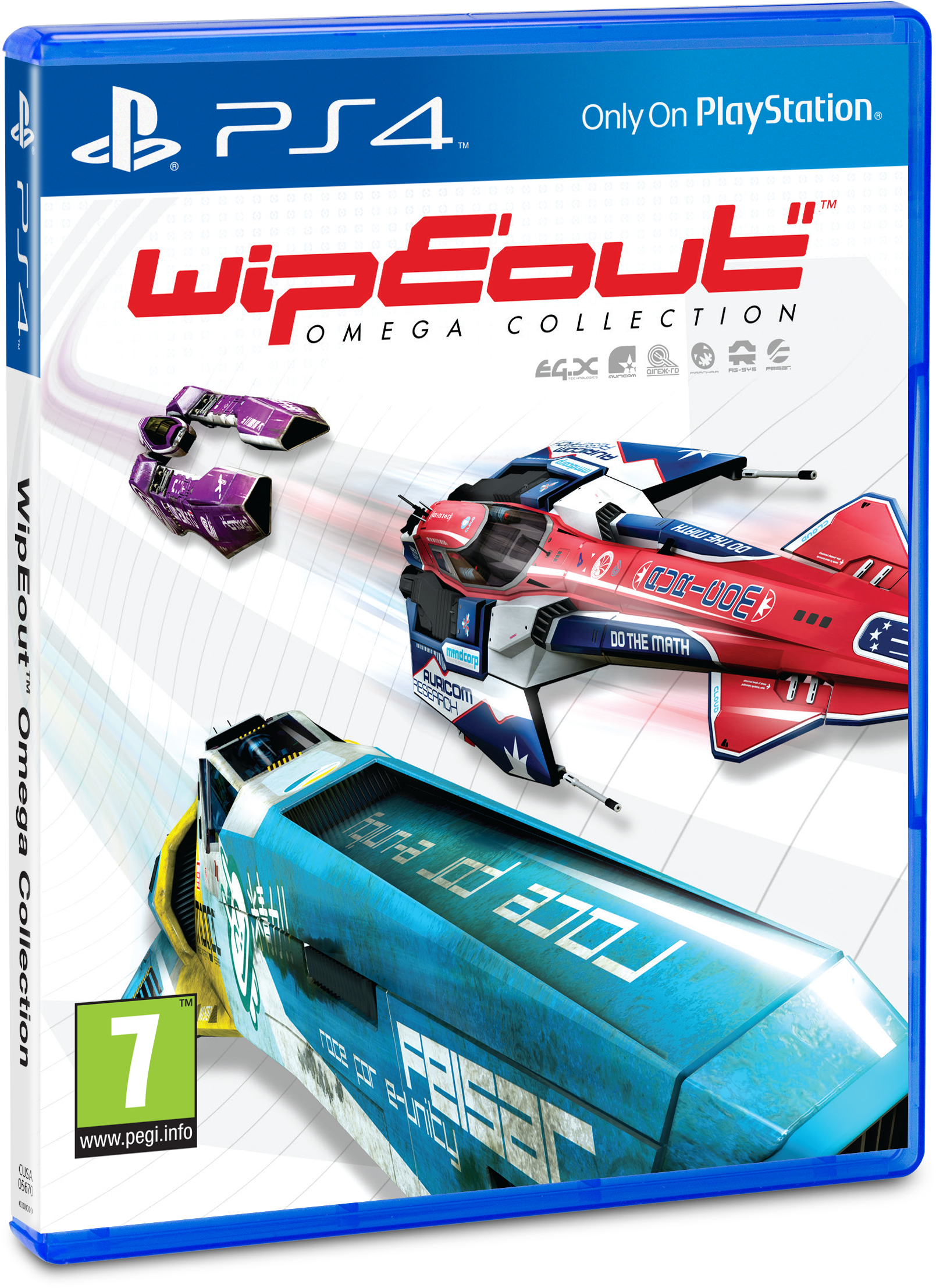 You'll Be Able To Line Up On The Starting Grid From - Wipeout Omega Collection Ps4 (1887x2362), Png Download