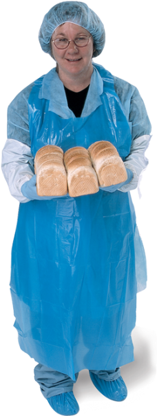 Disposable Plastic Apron - Disposable Aprons (800x600), Png Download