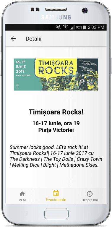 Mobile Summer Apps Plai Eveniment1[1] - Mobile Phone (400x800), Png Download