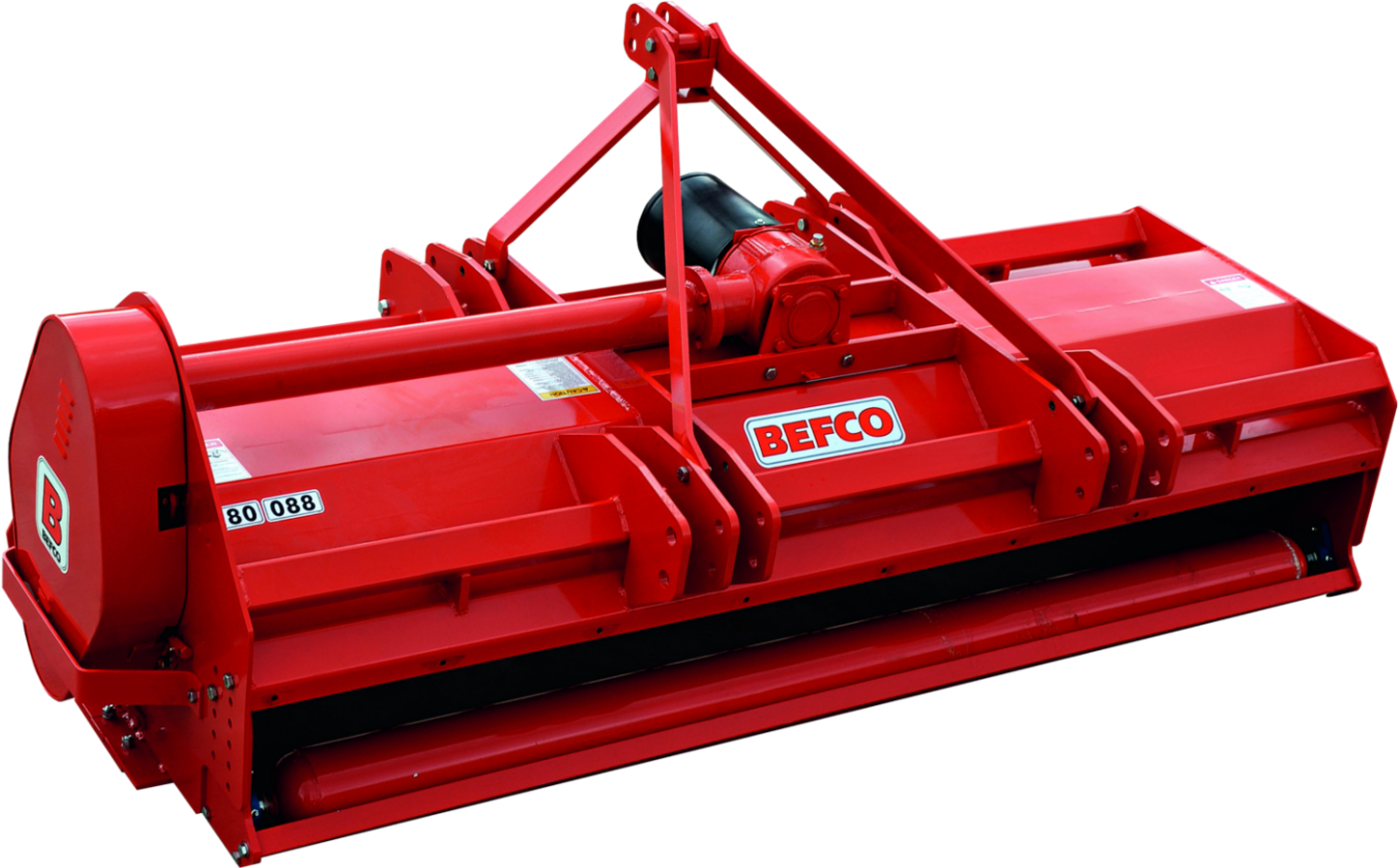 Flailmowerh80 - Flail Mower (1731x1200), Png Download