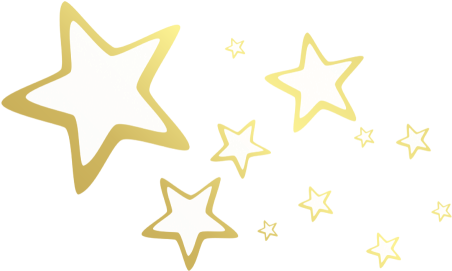 Ariana Jiménez - Stars In The Sky Clipart Black And White (491x371), Png Download