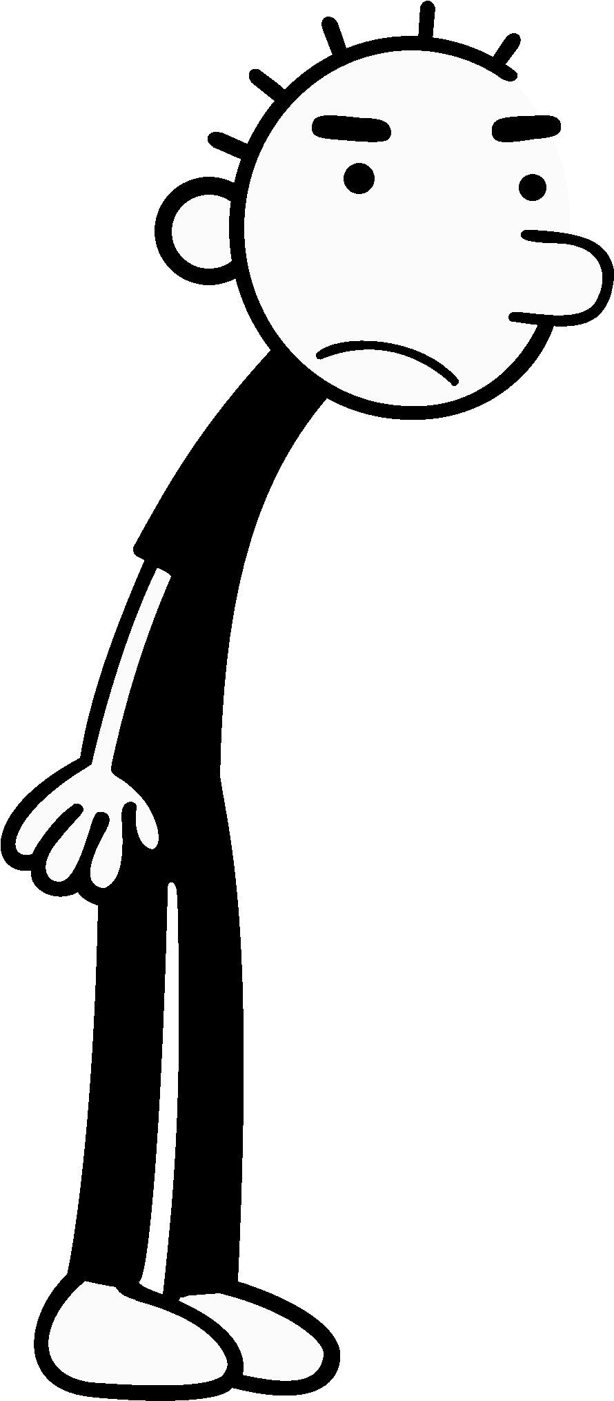 Rodrick Heffley (1005x2058), Png Download