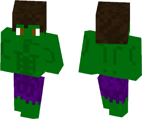 Bruce Banner / The Hulk - Lil Uzi Vert Minecraft Skin (584x497), Png Download