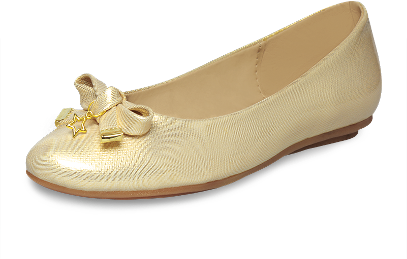 14-142 Valerina Dorada Con Dije De Estrella - Slip-on Shoe (800x800), Png Download