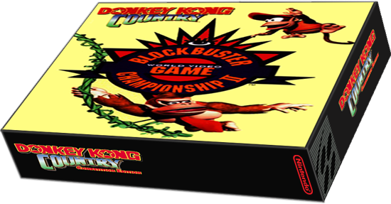 Donkey Kong Country Box - Database (550x287), Png Download