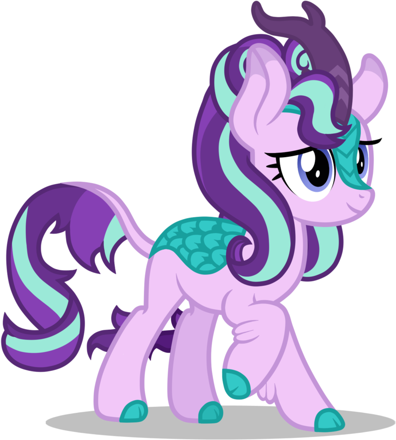 Kirin Glimmer - My Little Pony Kirin (894x894), Png Download