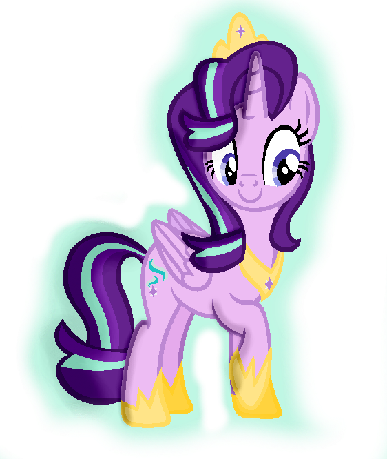 Princess Starlgiht Glimmer - My Little Pony Princess Starlight Glimmer (562x666), Png Download