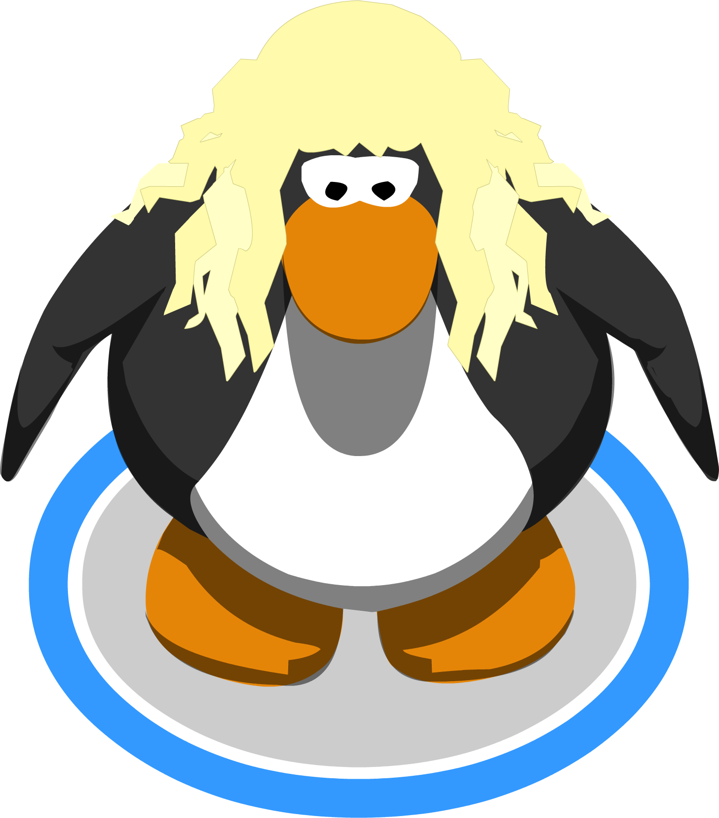 The Glimmer Ig - Miss Piggy Club Penguin (1482x1686), Png Download