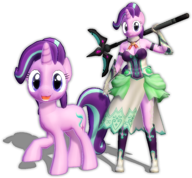 Improved Starlight Glimmer - Mmd Mlp Starlight Glim (1280x720), Png Download