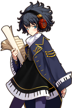 Beethoven - Eiyuu Senki Gold Beethoven (690x390), Png Download