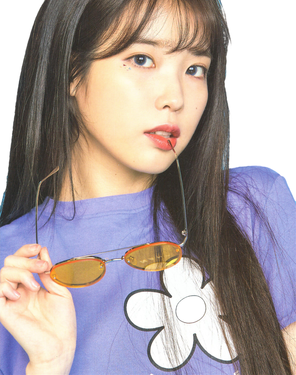 Report Abuse - Hair Bangs Of Korea Idol (1024x1296), Png Download