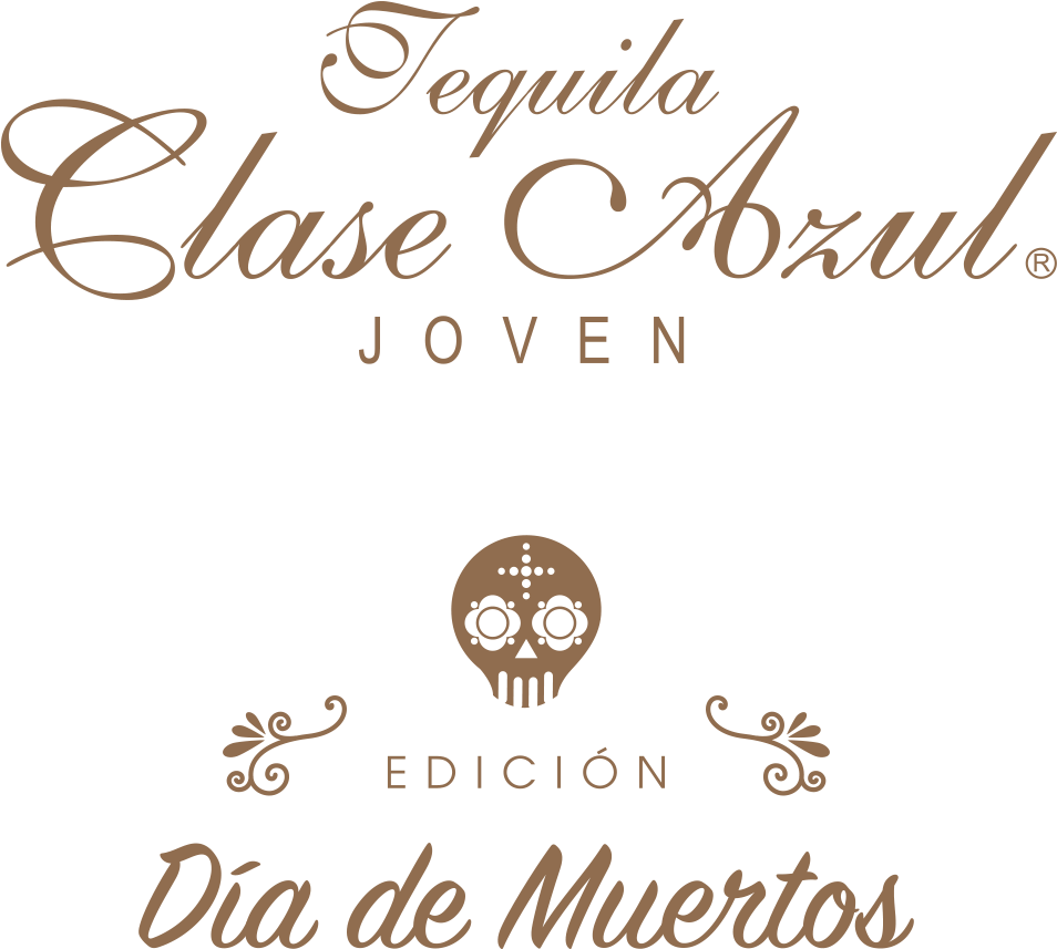 Logo Dia De Muertos - Tequila Clase Azul Spirits (1000x1000), Png Download
