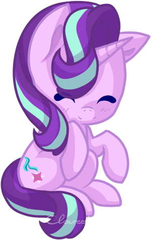 Rarity Dash Chibi Starlight Glimmer - Mlp Twilight Chibi (404x526), Png Download
