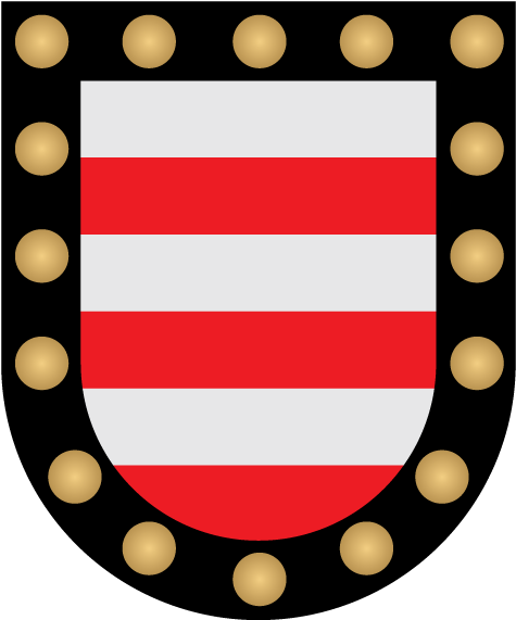 Coat Of Arms Of Valletort - Valletort Coat Of Arms (595x595), Png Download