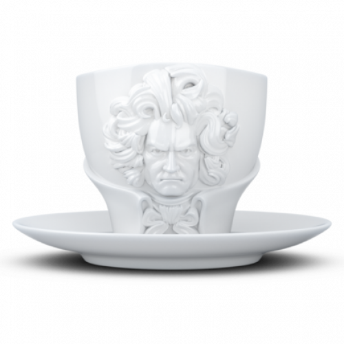 Ludwig Van Beethoven - Tassen Ludwig Van Beethoven Face Tea Coffee Cup & (500x500), Png Download