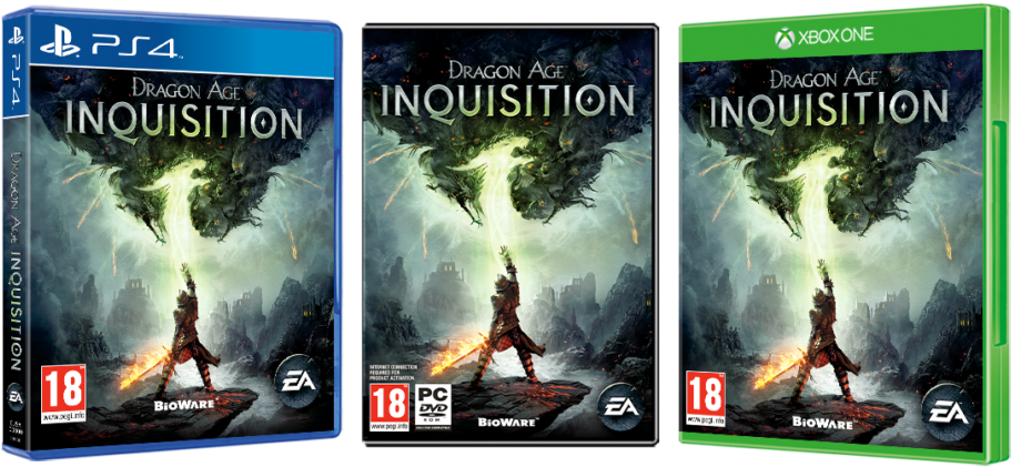 Video Game Artwork - Dragon Age Inquisition Origin Edition (1024x596), Png Download