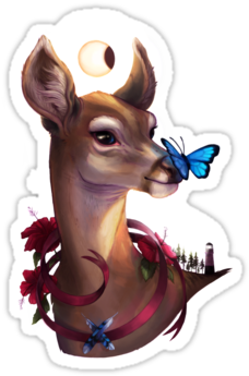 #life Is Strange - Venado De Life Is Strange (375x360), Png Download