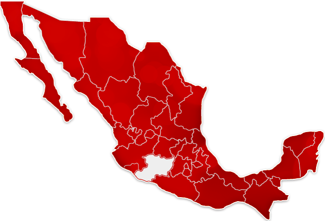 Citizen Security In Michoacán - Mexico Icon Orange (655x445), Png Download