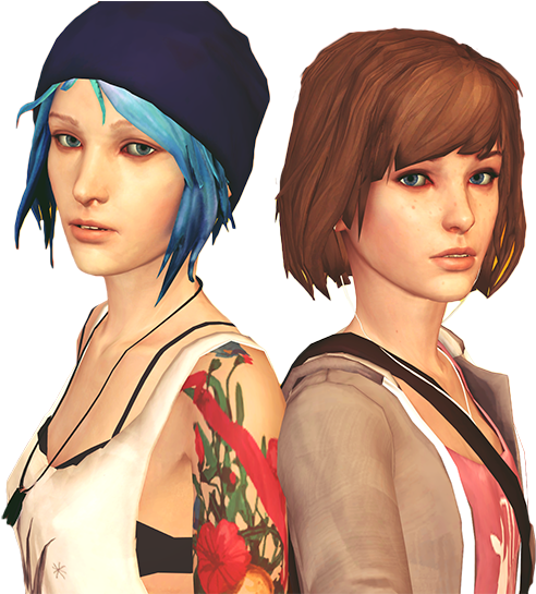 Partner In Time - Life Is Strange Max And Chloe Friends (500x544), Png Download