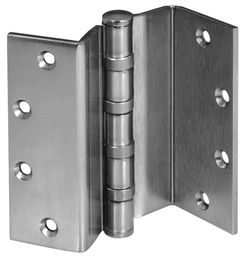 Mckinney Swing Clear Bearing Hinges - Mckinney Ta2395 Full Mortise Hinge 5", Dull Stainless (1020x510), Png Download