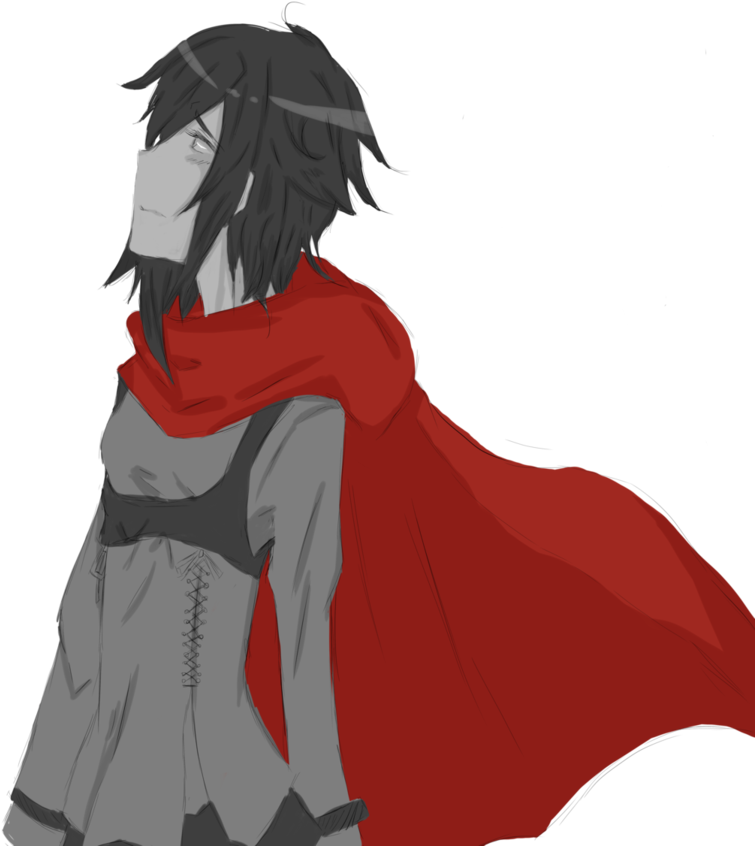 Rwby By Haru Loli Chan - Rwby Ruby Loli (769x1039), Png Download