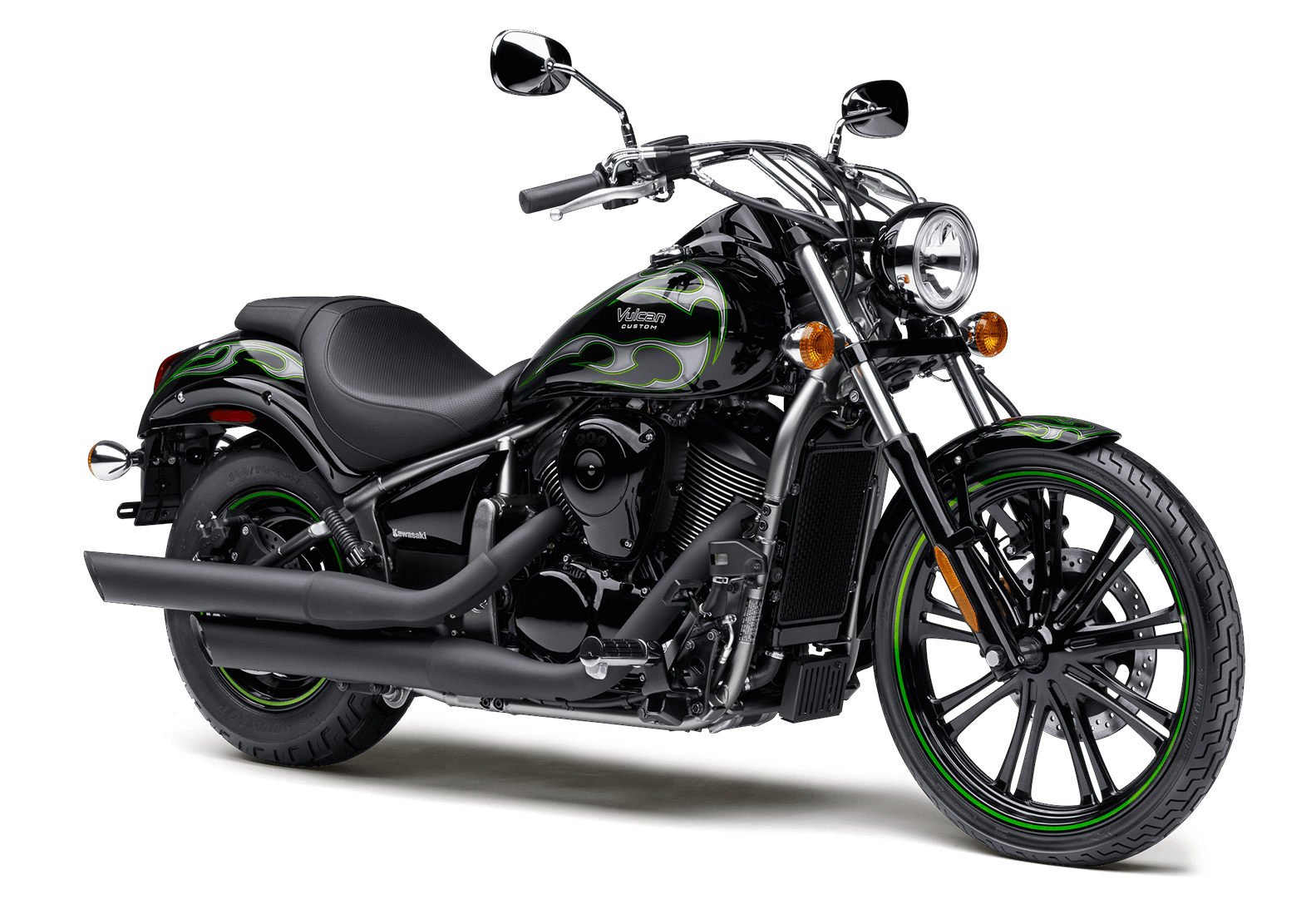 Kawasaki 900, Customizada Para Disfrutar La Carretera - 2018 Kawasaki Vulcan 900 Classic (2000x1123), Png Download