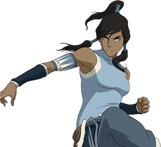 Korra / Avatar - Avatar:the Legend Of Korra Korra Cosplay Costume (550x510), Png Download
