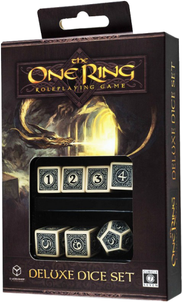 The One Ring Rpg 6d6 D12 Deluxe Dice Set - One Ring Deluxe Dice Set (600x600), Png Download