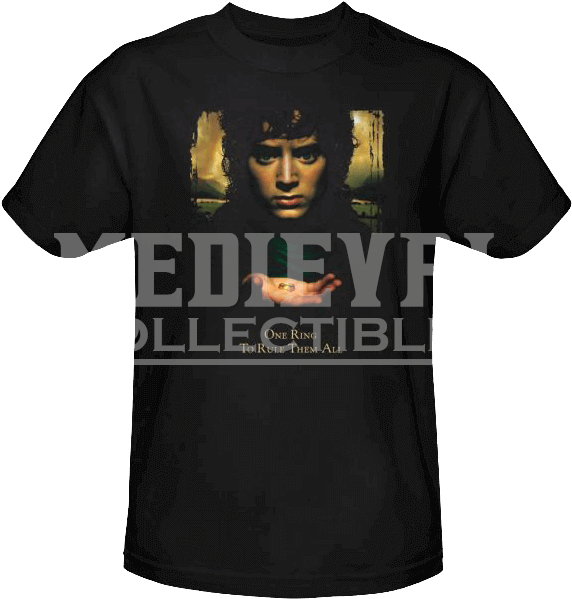 Frodo One Ring T-shirt - Sid Meier's Civilization V Shirt (640x640), Png Download