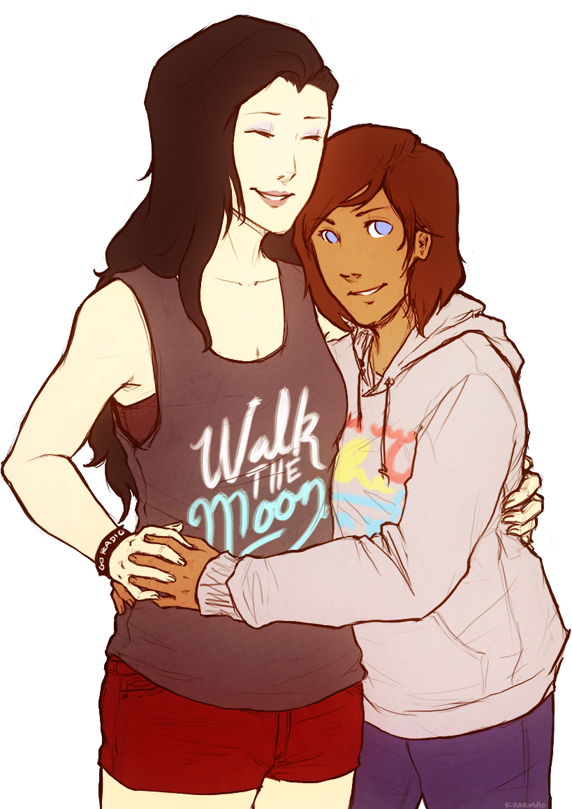 “ Modern Au Where Korra Loves Alternative And Indie - The Legend Of Korra (850x1200), Png Download