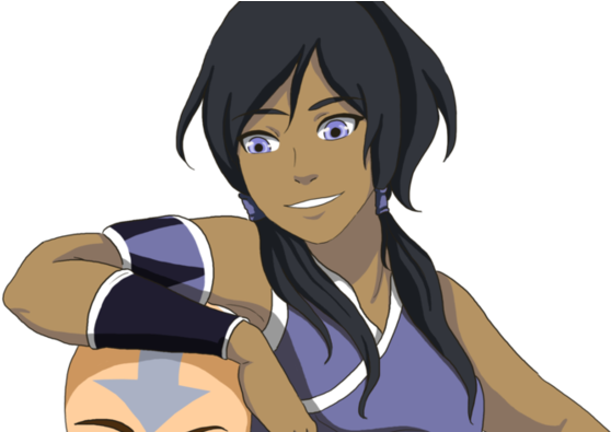 The Legend Of Korra's Epic Series Finale - Korra And Aang (752x394), Png Download