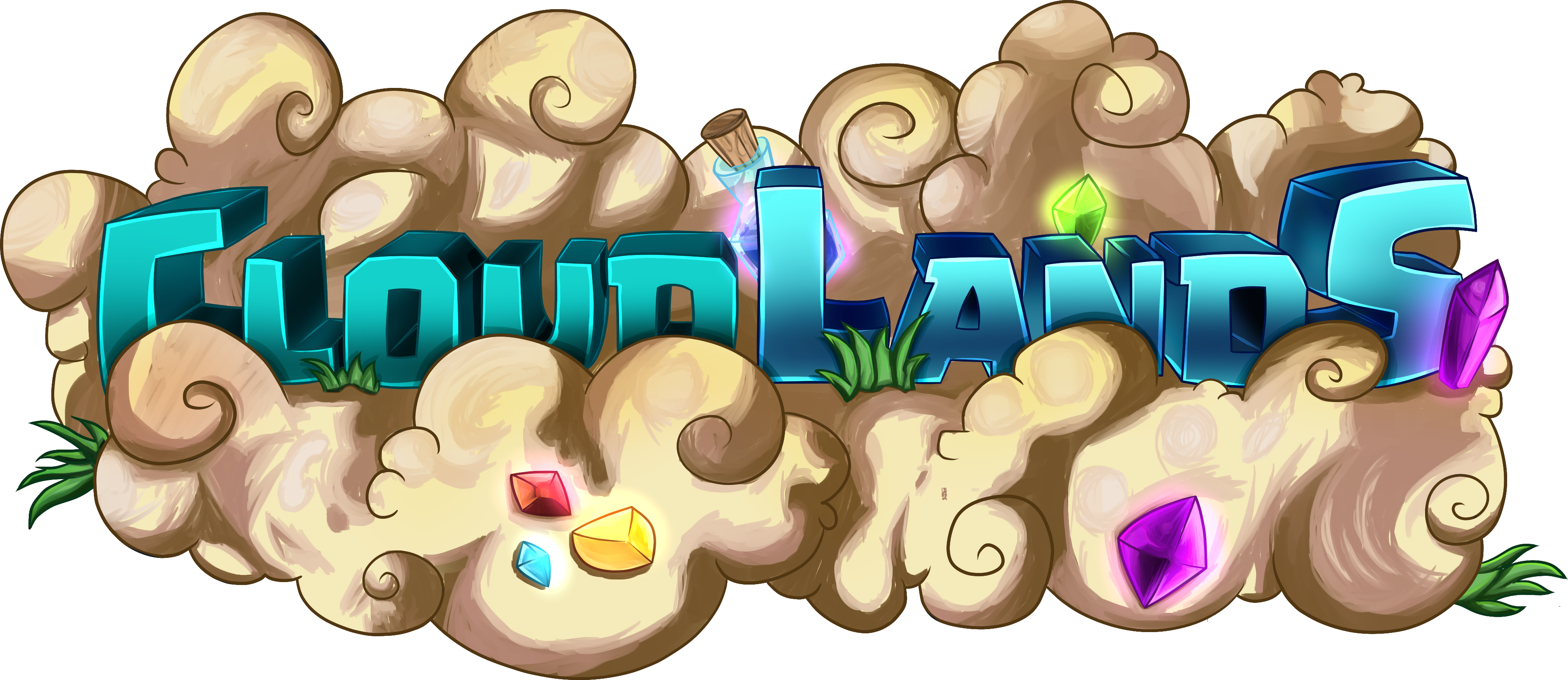 Requesting ☁ Cloudlands ☁ Unique ☁ Skyblock ☁ Needs - Cloudlands : Vr Minigolf (3761x1632), Png Download